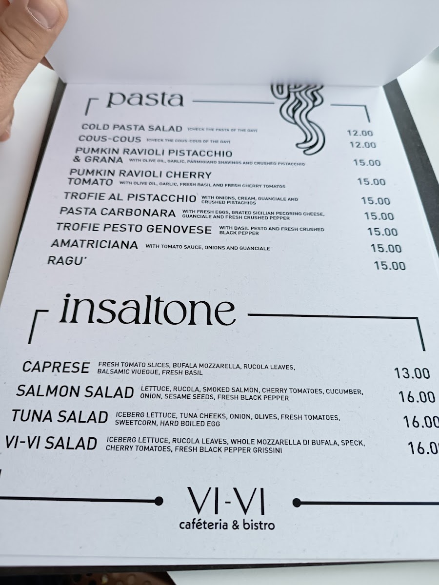 Menu Vi-Vi Cafeteria And Bistro-10