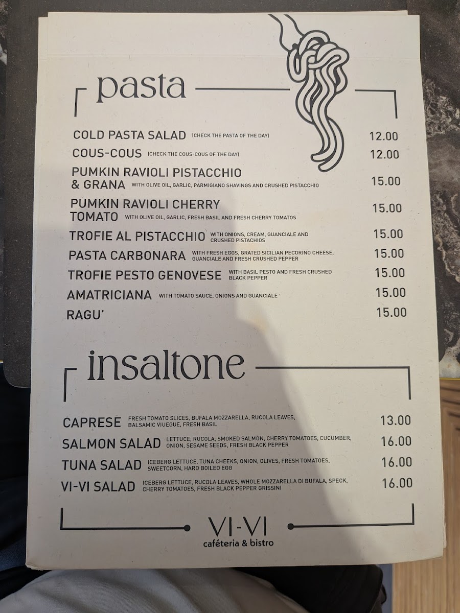 Menu Vi-Vi Cafeteria And Bistro-4