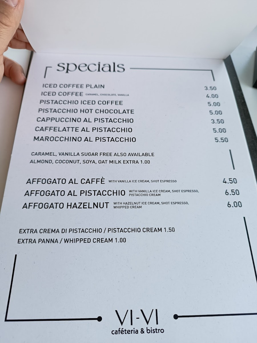 Menu Vi-Vi Cafeteria And Bistro-6