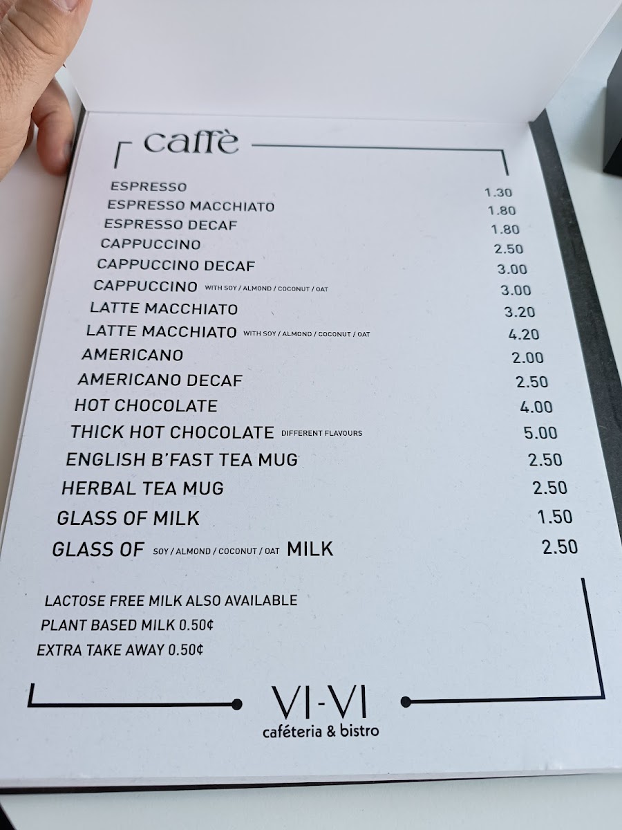 Menu Vi-Vi Cafeteria And Bistro-7